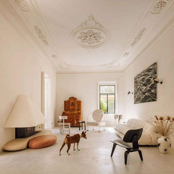 Palmeira Apartament / Studio Gameiro - Interior Photography, Apartment Interiors, Lighting, Chair