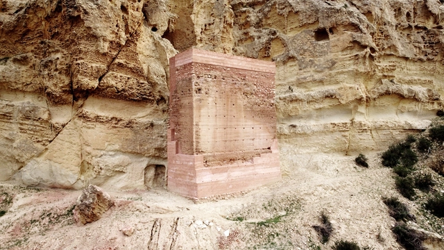 Consolidación y restauración de la torre del agua y mina del caracol / Estudio Huma - Fotografía interior, Patrimonio, Arco, Fachada