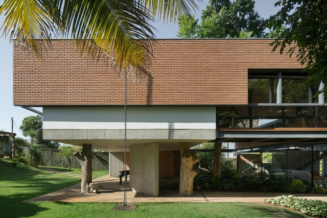 Casa Montes Claros / Venta Arquitetos - Fotografia de Exterior, Casas, Jardim, Fachada