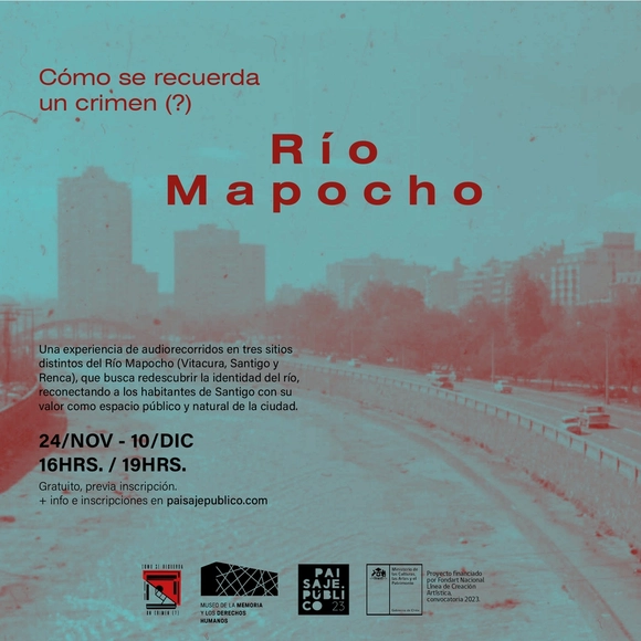 Cómo se recuerda un crímen: Río Mapocho - Imagen Principal