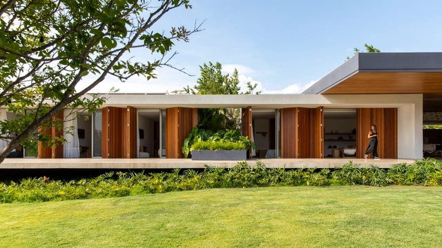 Residência Baroneza XI / Gui Mattos - Fotografia de Exterior, Casas, Jardim, Fachada, Porta