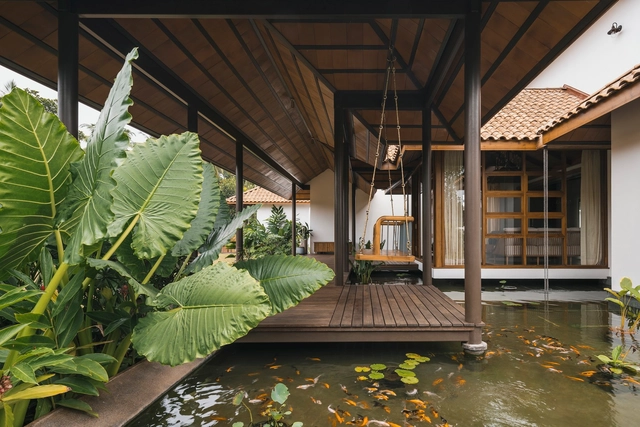 Casa Lilly / Aslam Sham Architects - Fotografía interior, Casas, Jardín, Fijación Vigas