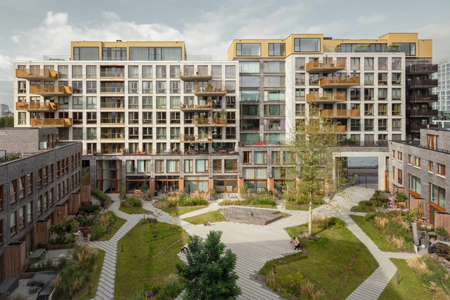 Distrito Eden / Arons & Gelauff Architecten - Fotografía exterior, Apartamentos, Fachada