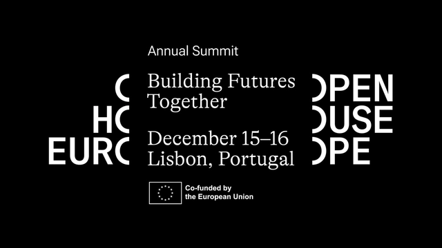 Open House Europe Annual Summit: Building Futures Together - Featured Image