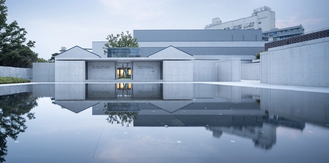 Cai Yuanpei Square and Jiemin Library / UAD - Exterior Photography, Library, Facade