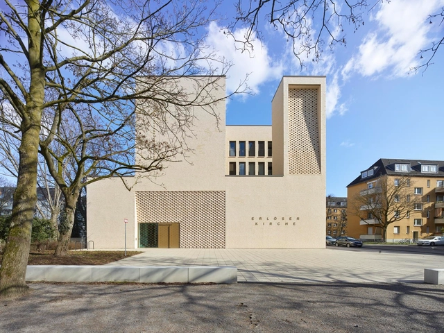 Köln-Weidenpesch Church / harris + kurrle architekten bda - Exterior Photography, Worship , Facade