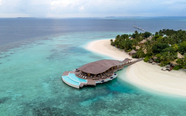 Overwater Bamboo Restaurant / Atelier Nomadic - Exterior Photography, Restaurant, Coast