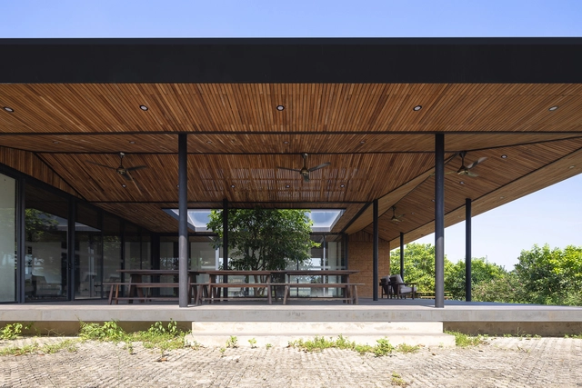 Casa de Campo Dong Mo / Idee architects - Fotografia de Exterior, Casas, Fachada, Viga