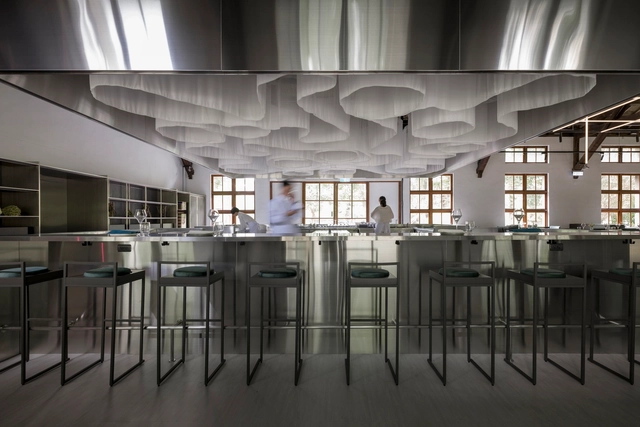 ISLAND133 Restaurant / JC. Architecture & Design - Interior Photography, Restaurant, Kitchen, Table, Chair