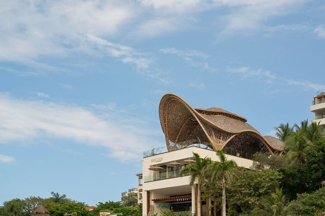 Templo Bambu / Arquitectura Mixta - Fotografia de Exterior, Hotéis