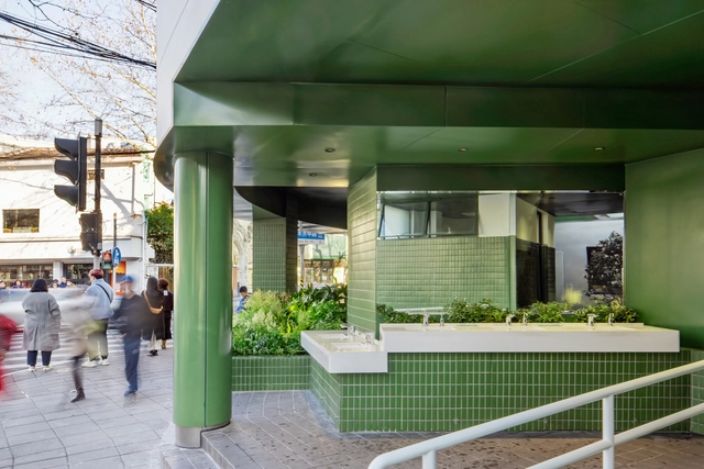 湖南街道综合服务站 / 热气建筑 - 室内图, 更新项目, 表皮