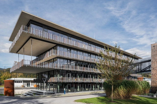 AM INN Office Building  / LORENZATELIERS - Exterior Photography, Office Buildings, Facade