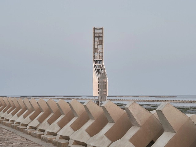 Twisting Tower and Spiral Station / HCCH Studio - Interior Photography, Infrastructure