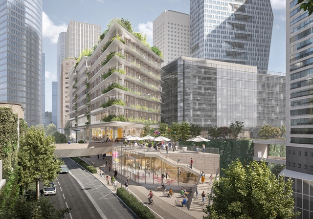 RSHP transformará La Défense en París con un desarrollo urbano de uso mixto - Imagen Principal