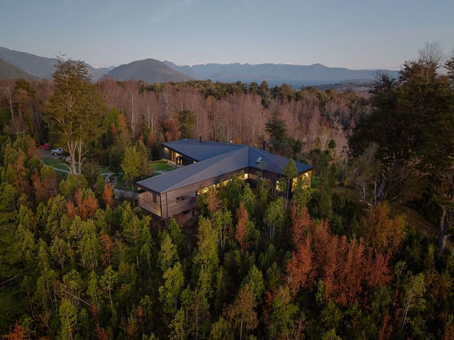 Casa Apfel / Hebra Arquitectos - Fotografía exterior, Cabañas & Lodges, Bosque