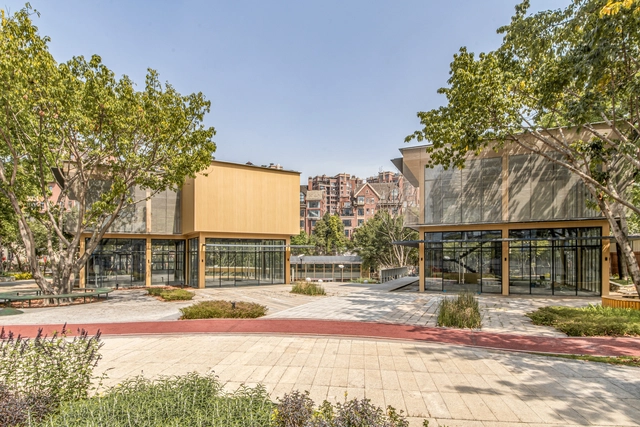 Neighborhood Center of Gaobei Community / LEL DESIGN STUDIO - Exterior Photography, Renovation, Garden, Facade