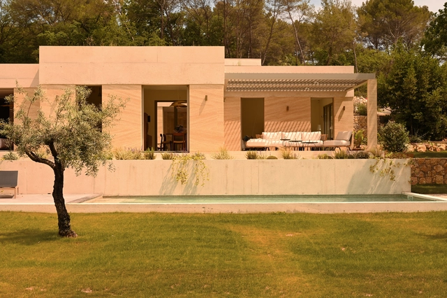 Le Clos Villa / Bancaù Architectes - Exterior Photography, Houses, Door, Facade, Stairs, Column