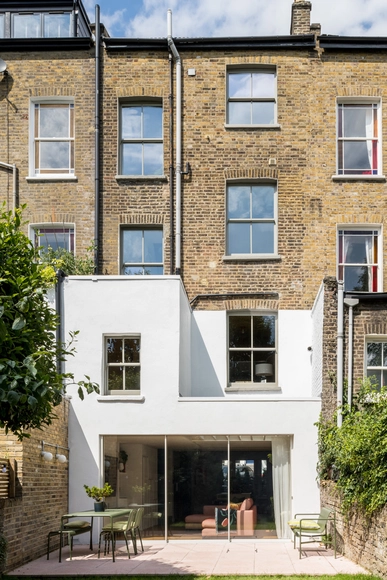 Tonal Terrace / Bradley Van Der Straeten - Exterior Photography, Restoration, Door, Facade, Balcony, Bench, Chair