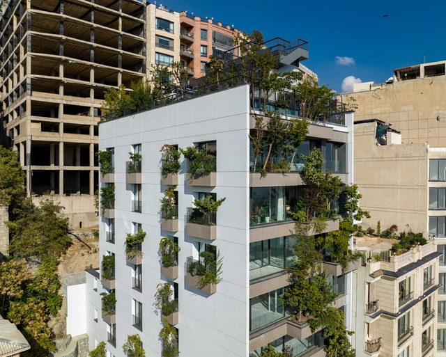 Persica Residential Building / Boozhgan Studio - Exterior Photography, Apartments, Facade