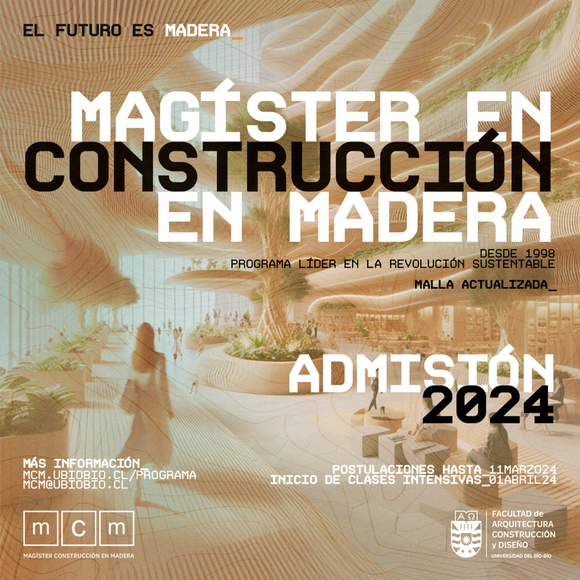 Magíster en Construcción en Madera 2024 / UBB - Imagen Principal