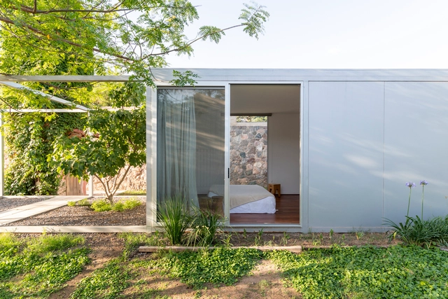3x3x3 Pavilion / Esteras Perrote - Exterior Photography, Houses, Garden, Door, Facade