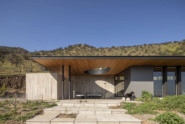 Casa Chamisero  / Elton&Deves Arquitectos + Chamorro Arquitecto - Fotografía exterior, Casas, Fachada, Puerta