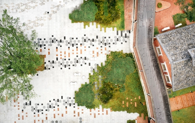 Parque Paisagem de Vestígios / XRANGE Architects - Fotografia de Exterior, Patrimônio, Jardim, Fachada