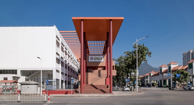 长安镇创业广场改造 / 朱涛建筑 - 建筑图, 更新项目, 表皮
