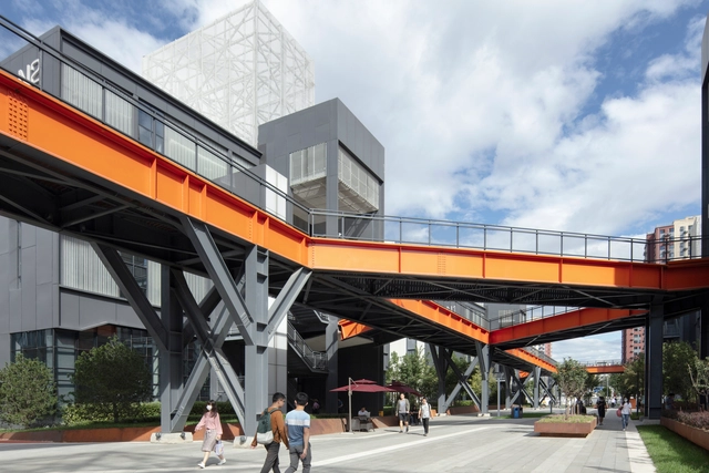 金隅智造工场 / Chiasmus 建筑事务所 - 建筑图, 公园, 表皮, 梁