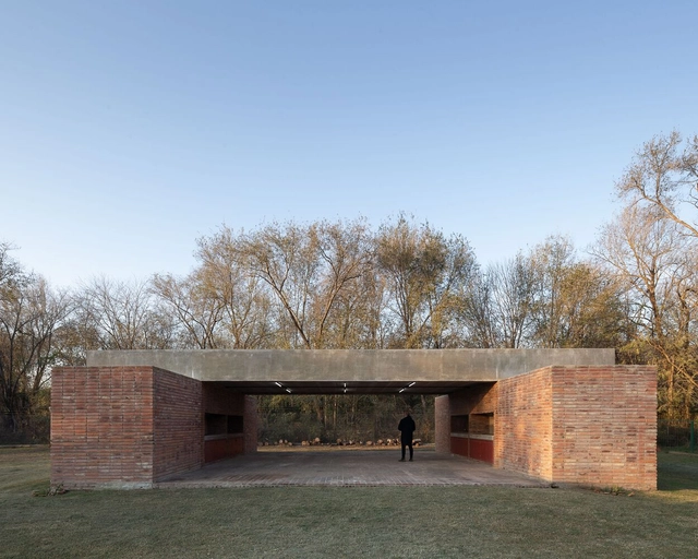 Quincho Bialet / Balsa Crosetto Piazzi + Diego Avendaño - Fotografía exterior, Otras Estructuras, Fachada