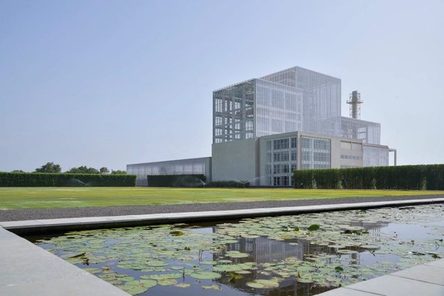 Waste To Energy Campus  / INI Design Studio - Exterior Photography, Energy Plant, Facade