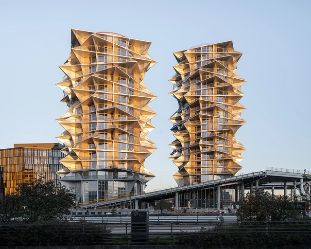 BIG está cerca de completar las Torres Kaktus en Copenhague - Imagen Principal