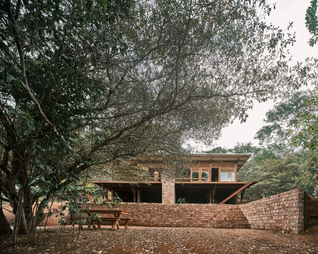 Casa Piaba / Lajedo Arquitetura + Leon Ades - Fotografia de Exterior, Casas, Jardim, Fachada, Banco, Floresta