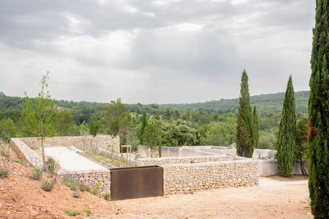Cemetery Expansion in Saint-Antonin-sur-Bayon / Atelier Régis Roudil Architectes - Exterior Photography,         Cemetery