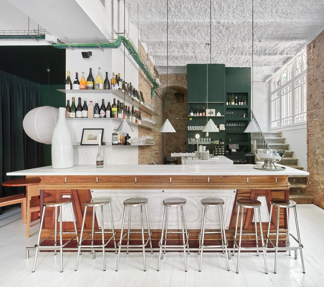 Tiberi Bar / h3o architects - Fotografía interior, Decoración Y Ornamento, Cocina, Encimera, Mesas, Sillas