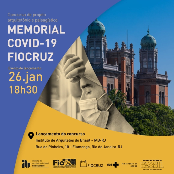 Fiocruz lança concurso de projeto para memorial da Covid-19 - Imagem de Destaque