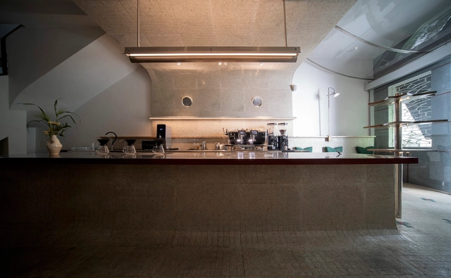 Sipply Coffee / sgnhA - Interior Photography, Coffee Shop Interiors, Kitchen, Countertop