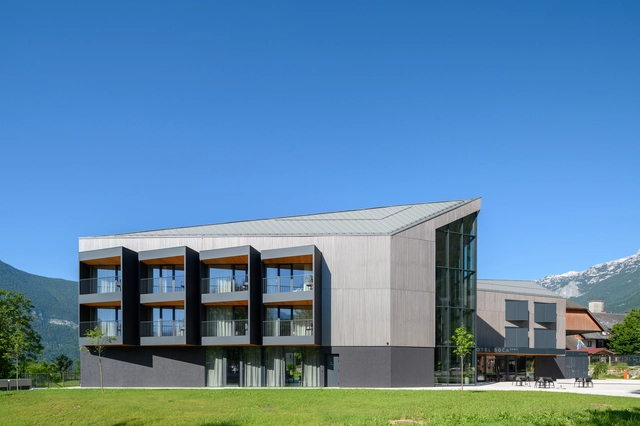Sport Hotel Bovec / SoNo Arhitekti - Exterior Photography, Hotels, Facade