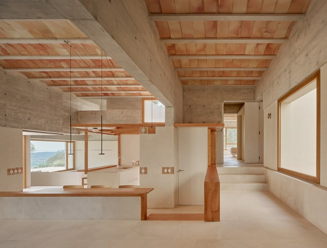 Casa en Puntiró / RipollTizon - Fotografía interior, Casas, Cocina, Fijación Vigas, Fachada
