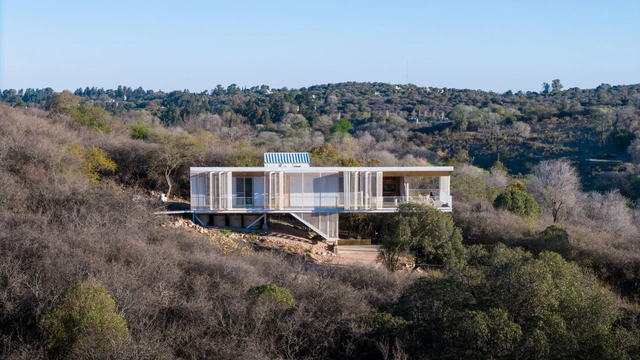 Casa en las nubes / MALVINA ZAYAT estudio de arquitectura - Fotografía exterior, Casas, Fachada, Bosque