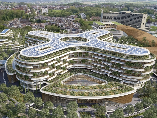 从比利时医院到 NEOM 机场，8 个以有机形状为特色的未建成建筑 - 主图