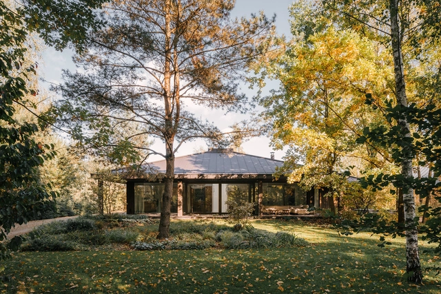 Casa MP_II / Kruk Architekci - Fotografia de Exterior, Casas, Jardim, Floresta