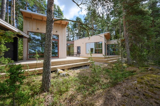 Two Sisters Holiday Home / MNY Arkitekter - Exterior Photography, Sustainability, Garden, Facade, Forest