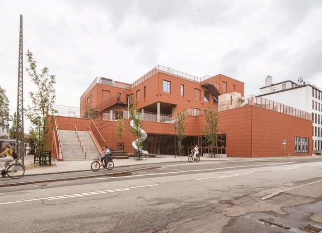 Nordøstmager School / Christensen & Co Architects - Exterior Photography, Schools , Facade