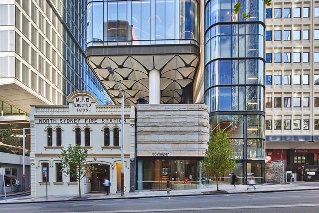 88 沃克酒店和办公楼 / fitzpatrick+partners - 建筑图, 建筑, 表皮, 门, 城市