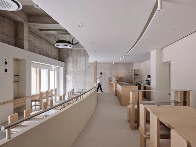 Cafeteria heuler / KKOL Studio - Fotografia de Interiores, Interiores De Cafeterias, Cozinha, Corrimão, Cadeira