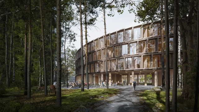 Uniting Science and Nature: Henning Larsen Wins Competition to Design B777 CERN Campus in France - Featured Image