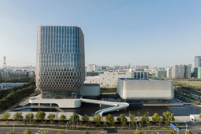 亚盛医药总部 / OLI Architecture - 建筑图, 办公设施, 表皮, 城市