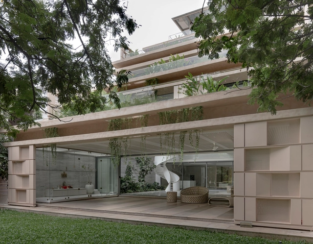 Jubilee Terraces Residence / Spacefiction Studio - Exterior Photography, Houses, Facade