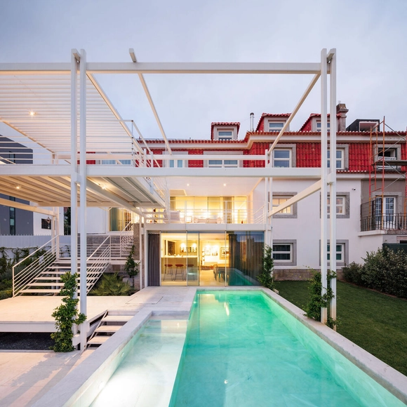 Casa Scaffold / António Costa Lima Arquitectos - Fotografía exterior, Casas, Fachada, Puerta
